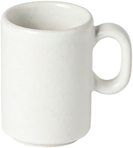Costa Nova RNC071WHI Costa Nova Mug, Coffee Cup, 2.4 fl oz (70 ml), Microwave, Dishwasher Safe, White by CostaNova