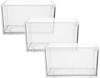 3pcs Acrylic Tea Bag Storage Box for Countertop with Drawers Pantry by UONLYtech