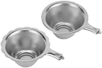 Stainless Steel Tea Infuser Reusable Fine Mesh Strainer for Loose Leaf Tea 304 Food Safe Applicable to Teapot Cup and Kitchen Use(Ten) - Image 4