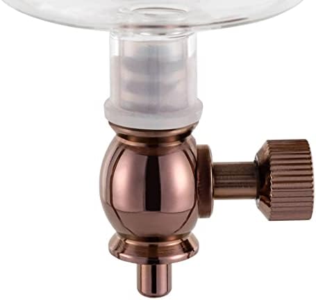 Ice Cold Brew Dripper Coffee Maker, 600ml Borosilicate Glass & Stainless Steel Gold Coffee Brewer, Slow Drip Ice Coffee Extraction System, for Home Kitchen, Office Café & Specialty Coffee-Lovers - Image 5