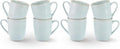 famiware Jupiter Coffee Mugs Set of 4, 14 OZ Coffee Mug, Microwave and Dishwasher Safe, Coffee Cups with Handle for Coffee, Tea, Cocoa, Milk, Light Blue (Pack of 2) by Famiware