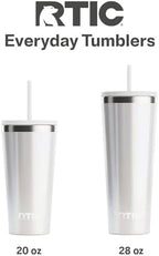 RTIC 28oz Everyday Tumbler, Insulated, Ceramic Lined, Beach - Image 6