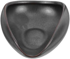 Tea Vessel Ceramic Coffee Bean Dosing Cup Coffee Bean Weight Tray Container Coffee Bean Measuring Cup Spoon Flower Loose Tea Scoop Coffee Bar Organizer Chinese Tea Ceremony Accessories (Matt Black) - Image 5