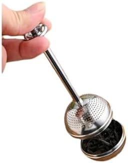 Stainless Steel Tea Infuser with Long Handle, Fine Mesh Loose Leaf Tea Strainer for Single Cup or Teapot - Image 6