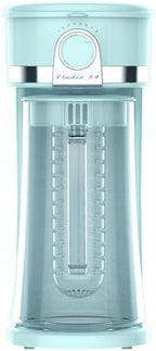 Retro Iced Tea Maker with Infuser, 3QT Glass Pitcher Electric Tea and Coffee Brewer, Adjustable Strength Cold Brew Maker for Iced Coffee, Iced Lattes, Sweet Tea & Fruit Infusions - Image 2