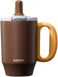 BABLOV Coffee Tumbler with Straw 23oz Insulated Travel Coffee Mugs by bablov