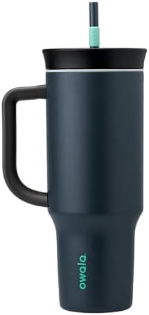 Owala Tumbler Stainless Steel Water Bottle 40 oz Foggy Tide by Unknown
