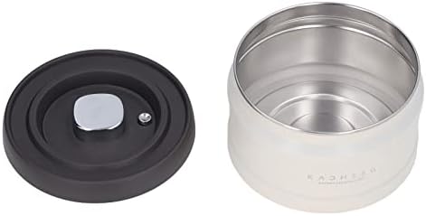 Pssopp 304 Stainless Steel Vacuum Sealed Coffee Canisters Large Diameter Airtight Stackable Containers with Vacuum Pump for Long Term Coffee Bean Storage (750ML) - Image 4