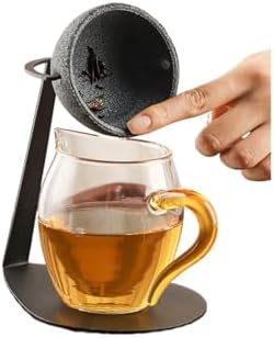Ceramic Coffee Dripper – Reusable High-Density Paperless Steeper For Tea & Coffee, Compatible With Rotary Filter Holder Set ceramic coffee dripper(Dan Hong Cup) - Image 3