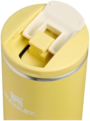 STANLEY Transit FlipTop Mug | Leakproof Coffee Travel Cup | Vacuum Insulated Stainless Steel | Stays Hot or Cold for Hours | BPA-Free | 20 oz | Daffodil - Image 2