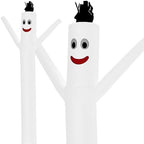LookOurWay Air Dancers Inflatable Tube Man Attachment - 10 Feet Tall Wacky Waving Inflatable Dancing Tube Guy for Business Promotion - Blower Not Included - White by LookOurWay