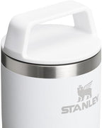 STANLEY Cafe To Go Travel Mug 20 oz | Leakproof Two-Part Drink Through Lid | Tumbler Cup for Coffee, Tea and Drinks | Insulated Stainless Steel Coffee Mug | BPA-Free | Frost - Image 5