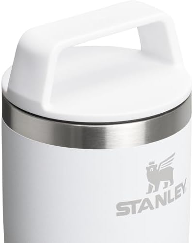 STANLEY Cafe To Go Travel Mug 20 oz | Leakproof Two-Part Drink Through Lid | Tumbler Cup for Coffee, Tea and Drinks | Insulated Stainless Steel Coffee Mug | BPA-Free | Frost - Image 5