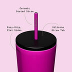 Corkcicle Cold Cup 24 oz Triple Insulated, Berry Punch - Image 4