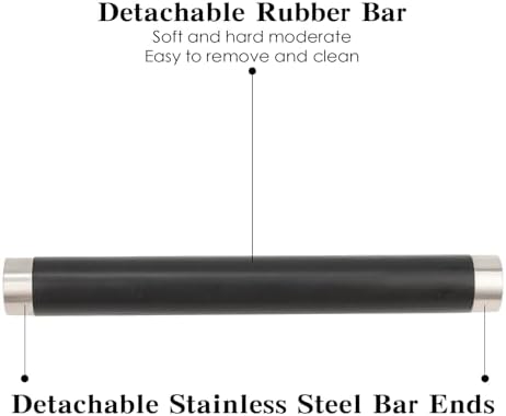 Italian Espresso Tapping Box, Stainless Steel Coffee Grinding Tapping Box, With Detachable Tapping Rod And Anti Slip Rubber Base (Silver) - Image 4