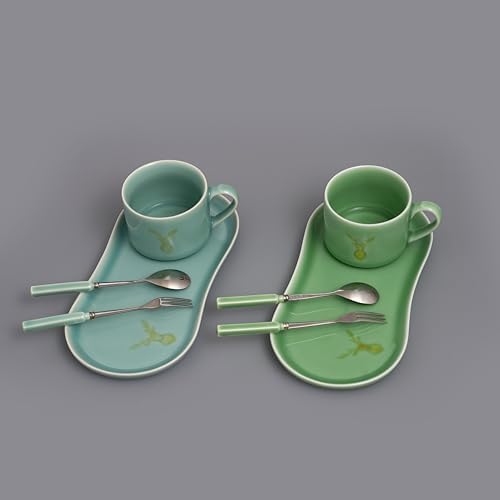 Couple Coffee Set - Porcelain Gift Box - Image 3