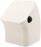 ibasenice Square Coffee Knock Box, Espresso Puck Knock Box, White by ibasenice
