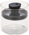 シービージャパン(CB JAPAN) CBJAPAN Storage Container, Heat Resistant Glass Canister, 13.5 fl oz (400 ml), Can Deflate Excess Air for Storage, Heat Resistant Glass Canister, S Size Atomico by Unknown