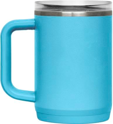 CamelBak Thrive Mug Stainless Steel Drinkware 16oz, Nordic Blue - Image 3