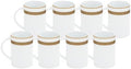 Porcelain Mug - Gold Rope Pattern, 8 Piece Set by GiftsPlaza