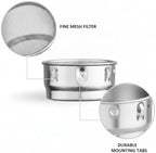 Stainless Steel Tea Infuser for Loose Leaf - Fine Mesh Strainer Fits Mugs & Cups (1.5-1.77 Inch Diameter) - Image 6