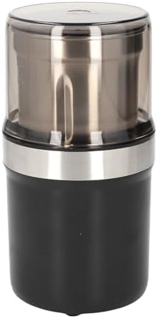 EVGATSAUTO Electric Coffee Grinder, SUS304 Precision Grooming Tool Coffee Bean Grinder, 200W 100g Capacity with Cleaning Brush and Non Slip Base for Home Kitchen Beans Nuts Grains - Image 4