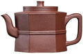 Tea Kettle Home Kung Fu Tea Set Office Purple Clay Light Plain Hexagonal Well Fence Teapot Ceramic Tea Infuser by Unknown