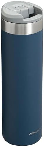 Stanley AeroLight Transit Bottle 20 oz | Locking Drink Through Lid | Leak Resistant Water Bottle or Coffee Travel Mug | Lightweight Insulated Stainless Steel | BPA-Free | Navy - Image 3