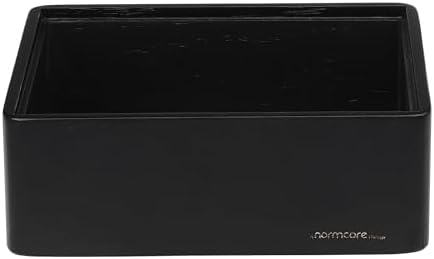 Normcore Compact Storage Box - Compatible Compact Tamping Station - Genuine American Black Oak Wooden Espresso Accessory Organizer - Built-In Knock Box - Patented Modular Design - Image 2
