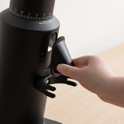 beanglass T64 Single Dose Coffee Grinder, 64mm Flat Burrs Electric Espresso Grinder (Black) - Image 4