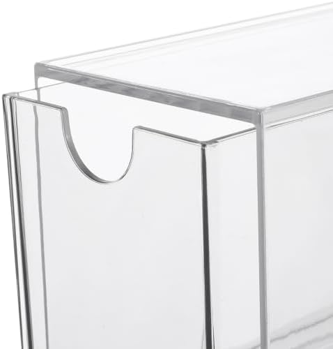 3pcs Tea Bag Storage Organizer with Drawers, Acrylic Stackable Box - Image 3