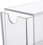 3pcs Tea Bag Storage Organizer with Drawers, Acrylic Stackable Box - Image 3