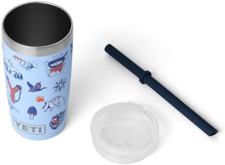 YETI Rambler Jr. 10 Oz Tumbler with Silicone Straw Lid - Image 3