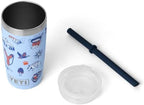 YETI Rambler Jr. 10 Oz Tumbler with Silicone Straw Lid - Image 3