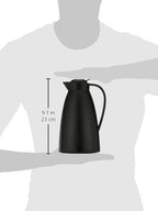 Alfi Glass Vacuum Frosted Plastic Carafe, 1 L, Black (AG2800BK2) (Pack of 2) - Image 5