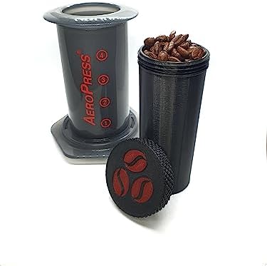 For AeroPress (NOT included) Coffee Beans Box Holder Organizer Container for Coffee Beans Storage - Image 2