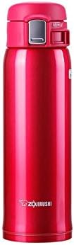Zojirushi SM-SA48RW Stainless Steel Mug, 16-Ounce, Clear Red by Unknown