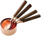 Stainless Steel Measuring Cups Spoons Set, 150ml Rose Gold by Unknown