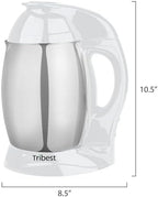 Tribest Soyabella SB-130 Deluxe Automatic Nut Milk Maker & Soy Milk Maker Machine, White/Stainless Steel - Image 4
