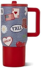 HydroJug Traveler 20oz Kids Insulated Tumbler with Handle, American Honey by Hydrojug