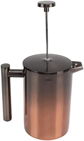 French Press Coffee Maker, 304 Stainless Steel Coffee Press, French Press Tea Coffee Brewer Maker with Filter for Home, or Office (800ml) - Image 6