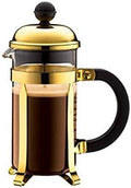 BODUM Chambord 3-Cup Coffee Maker, Gold, 0.35 Litre/ 12oz by Bodum