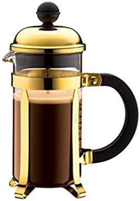 BODUM Chambord 3-Cup Coffee Maker, Gold, 0.35 Litre/ 12oz by Bodum