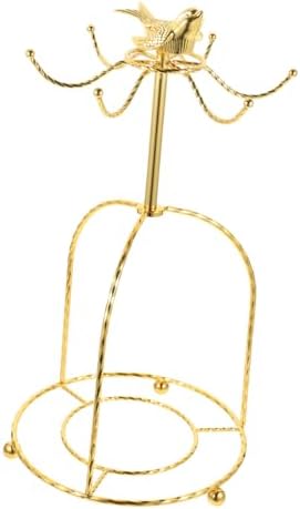 KICHOUSE Bird Mug Holder with Hooks Elegant Coffee Mug Storage Rack for Kitchen Organization and Space Saving Multi-Functional Cup Tree Stand by kichouse
