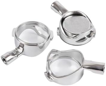 For Gaggia/Baby/Classic Coffee Machine Modified Handle Filter 58MM Bottomless Hollow Portafilter Stainless Steel Coffee Filter(58mm-Gaggia-C3) - Image 4