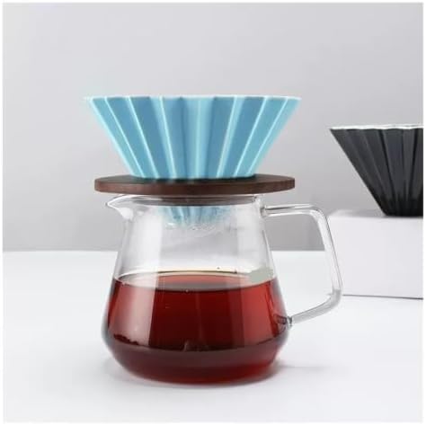 Ceramic Origami Pour‑Over Coffee Dripper Filter Cup - Image 6