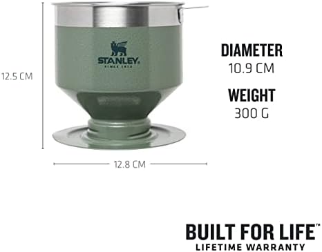 Stanley Perfect Brew Pour Over - Makes 1-6 Cups - Reusable Filter - No Disposable Paper Filters Needed - Compatible with Stanley Bottles - BPA-Free - Easy-clean Stainless Steel & Detachable Filter - Image 3