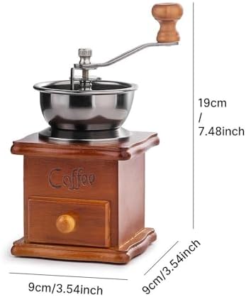 Hand Coffee Grinder Coffee Bean Grinder Coffee Utensils Conical Burr Mill Manual - Image 2