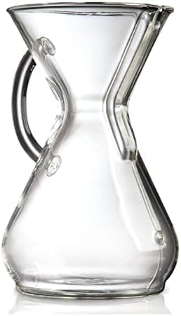 Chemex Pour-Over Glass Coffeemaker - Glass Handle Series - 8-Cup - Exclusive Packaging by CHEMEX%C2%AECoffeemakers
