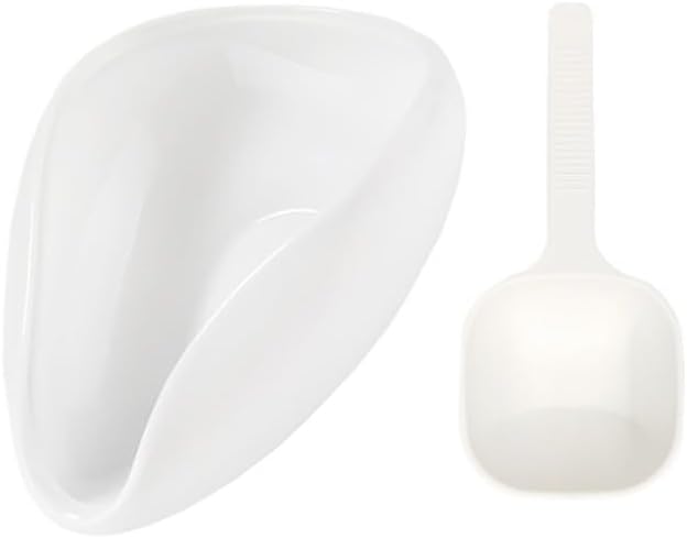 FLYMUYU Ceramic Coffee Dosing Cup & Measuring Spoon Espresso Accessory by Unknown